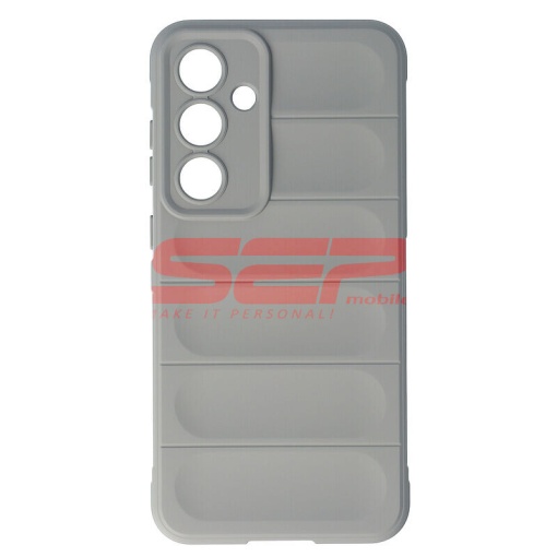 Husa Rubber Silicone Samsung Galaxy S24 FE Silver