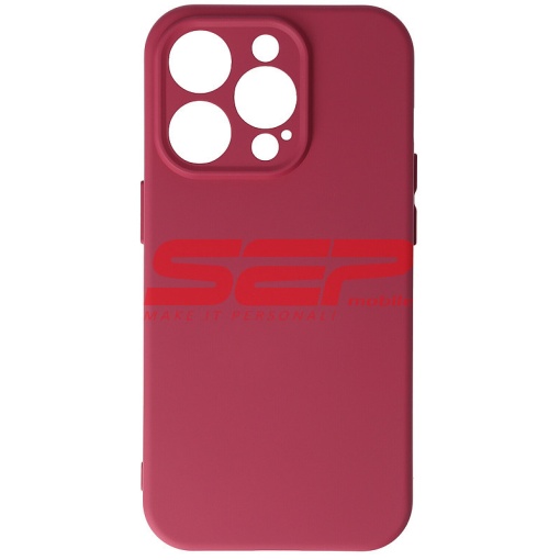 Husa silicon High Copy Apple iPhone 14 Pro Burgundy