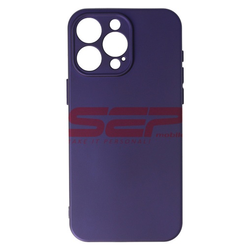 Husa silicon High Copy Apple iPhone 15 Pro Max Electric Purple
