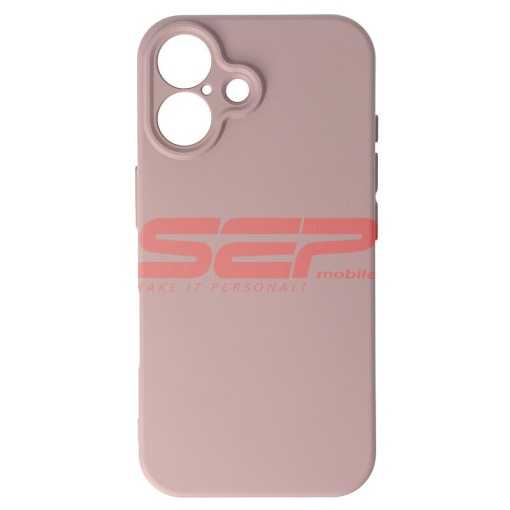 Husa silicon High Copy Apple iPhone 16 Ivory