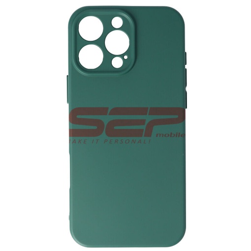 Husa silicon High Copy Apple iPhone 16 Pro Max Midnight Green