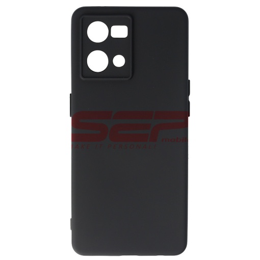 Husa silicon High Copy Oppo Reno8 Black