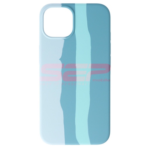 Husa silicon High Copy Rainbow Apple iPhone 13 No. 03
