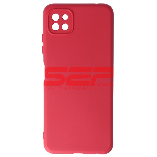 Husa silicon High Copy Samsung Galaxy A22 5G Raspberry