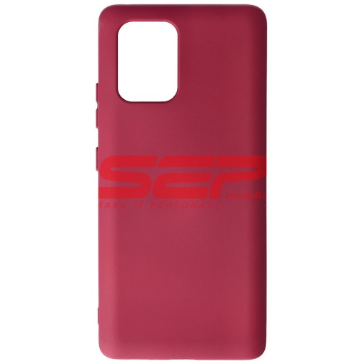Husa silicon High Copy Samsung Galaxy S10 Lite Burgundy