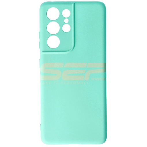 Husa silicon High Copy Samsung Galaxy S21 Ultra Mint