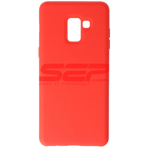 Husa silicon High Quality Samsung Galaxy A8+ 2018 Red