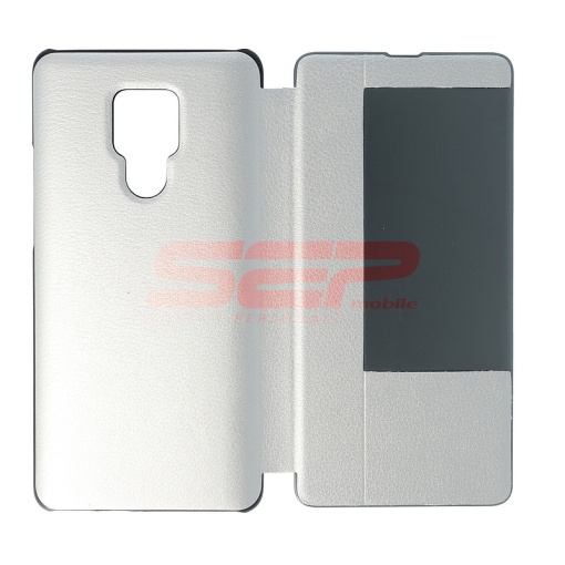 Husa Smart View Flip Huawei Mate 20 X Silver