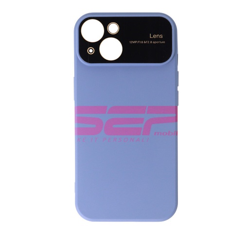 Husa TPU Camera Lens Apple iPhone 15 Far Peak Blue