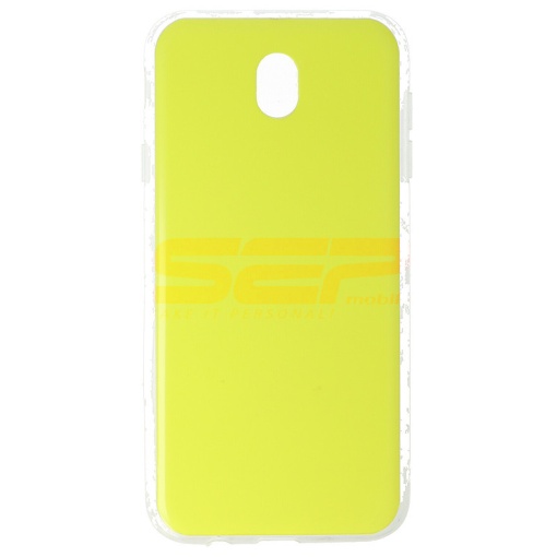 Husa TPU Mirror Samsung Galaxy J7 2017 YELLOW