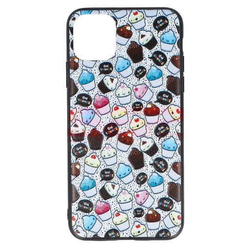 Husa TPU+PC UV Print 3D Apple iPhone 11 Pro Max Cupcakes