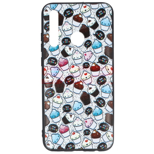 Husa TPU+PC UV Print 3D Huawei P Smart 2019 Cupcakes
