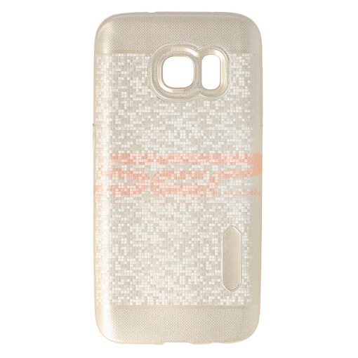 Husa TPU Water Cube Samsung Galaxy S7 GOLD