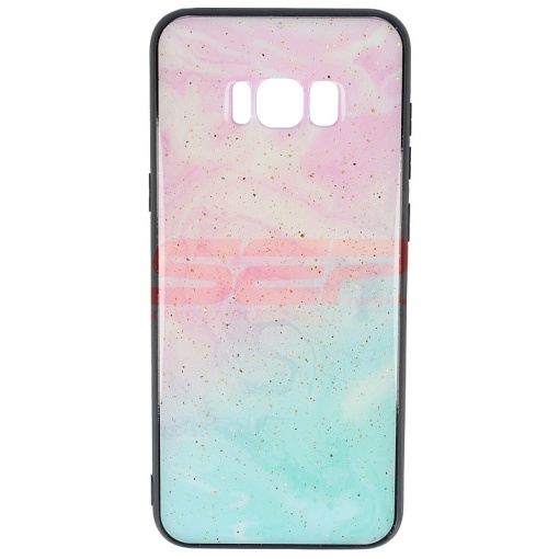 Husa UV Copy Glass Samsung Galaxy S8 Plus Marble