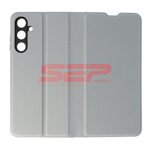 Husa FlipCover Leather Samsung Galaxy A25 Grey