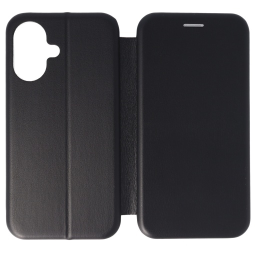 Husa FlipCover Round Apple iPhone 16 Black