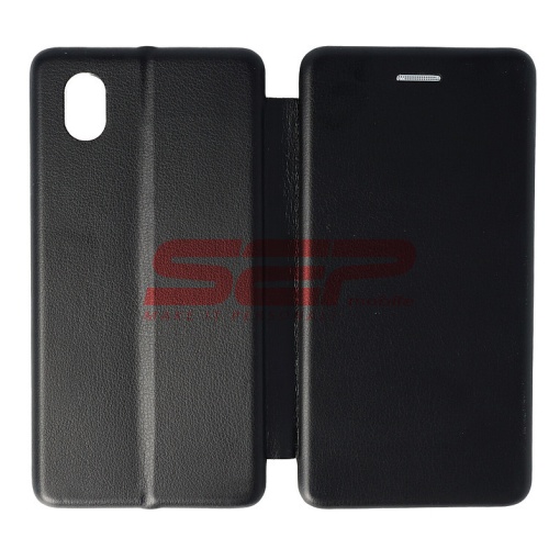 Husa FlipCover Round Samsung Galaxy A01 Core Black