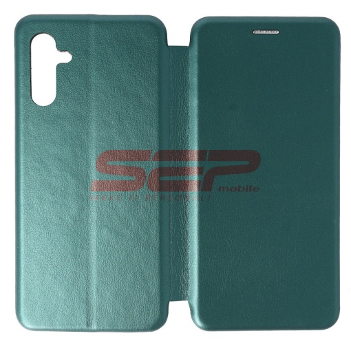 Husa FlipCover Round Samsung Galaxy A13 5G Sea Green