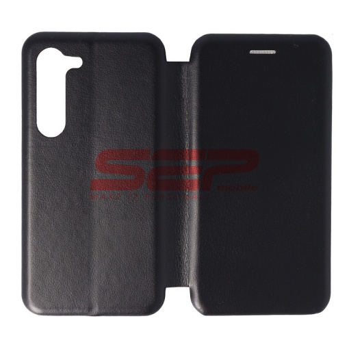 Husa FlipCover Round Samsung Galaxy S23 Black