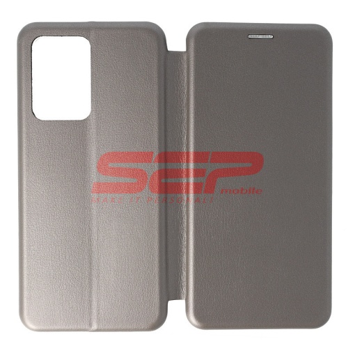 Husa FlipCover Round Xiaomi 11T Pro Fossil Grey