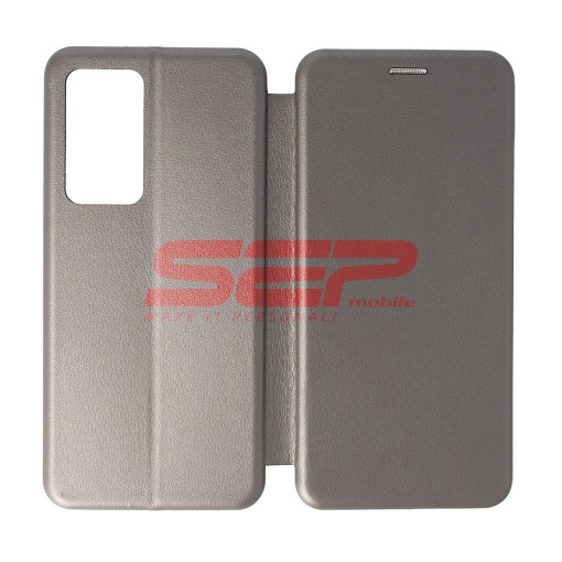 Husa FlipCover Round Xiaomi 12 Pro Fossil Gray