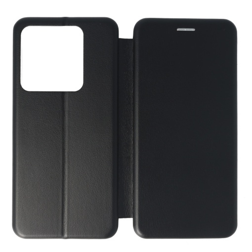 Husa FlipCover Round Xiaomi Redmi Note 14 5G Black