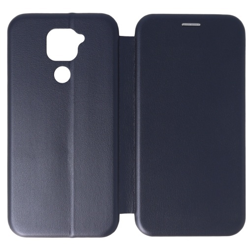 Husa FlipCover Round Xiaomi Redmi Note 9 Midnight Blue