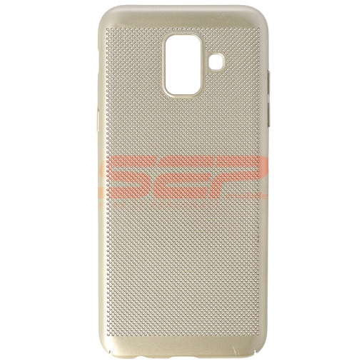 Husa Metallic Mesh Samsung Galaxy A6 (2018) GOLD