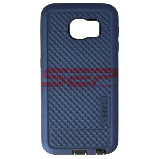 Husa Motomo Antishock 2 in 1 Samsung Galaxy S6 DARK BLUE