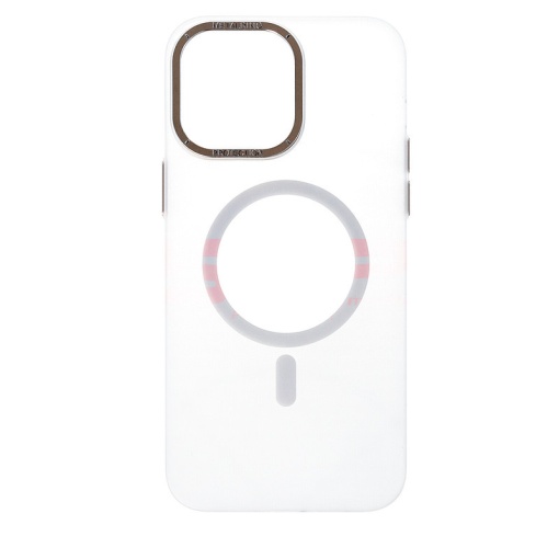 Husa PC MetalRing Magsafe Apple iPhone 14 Pro Max Clear