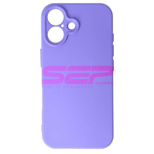 Husa silicon High Copy Apple iPhone 16 Orchid