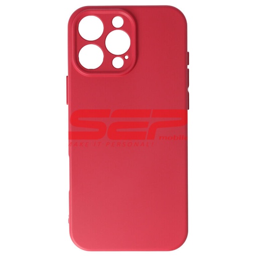 Husa silicon High Copy Apple iPhone 16 Pro Max Raspberry