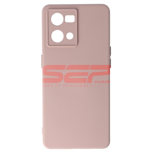 Husa silicon High Copy Oppo Reno8 Ivory
