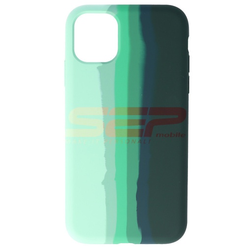 Husa silicon High Copy Rainbow Apple iPhone 11 No.02