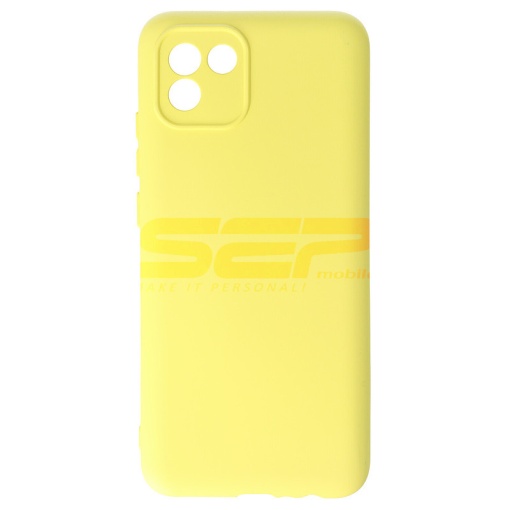 Husa silicon High Copy Samsung Galaxy A03 4G Yellow