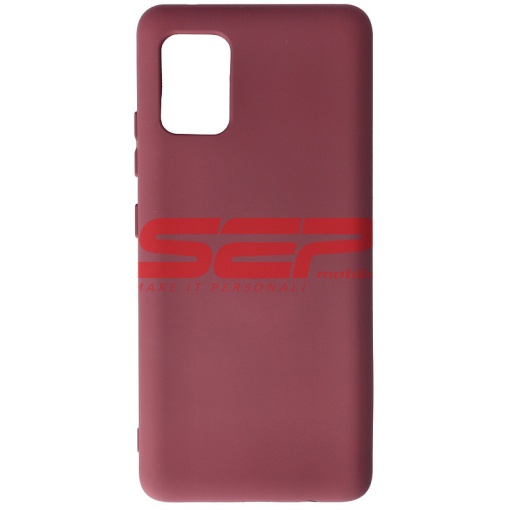 Husa silicon High Copy Samsung Galaxy A51 5G Plum