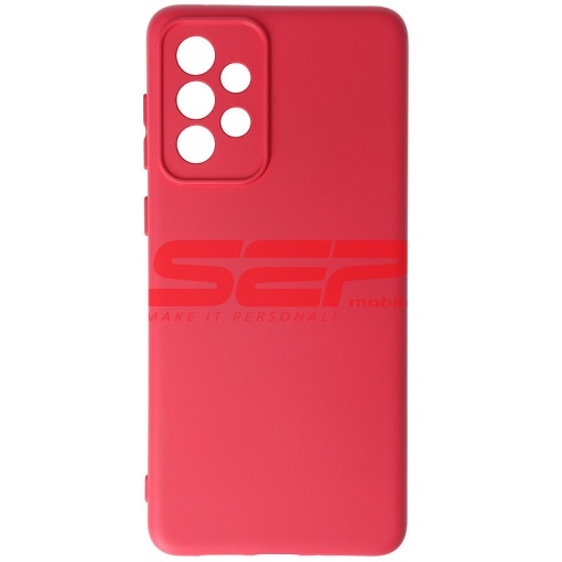Husa silicon High Copy Samsung Galaxy A73 5G Raspberry