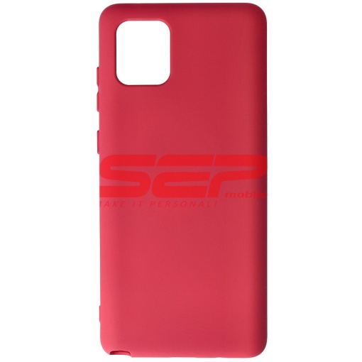 Husa silicon High Copy Samsung Galaxy Note 10 Lite Raspberry