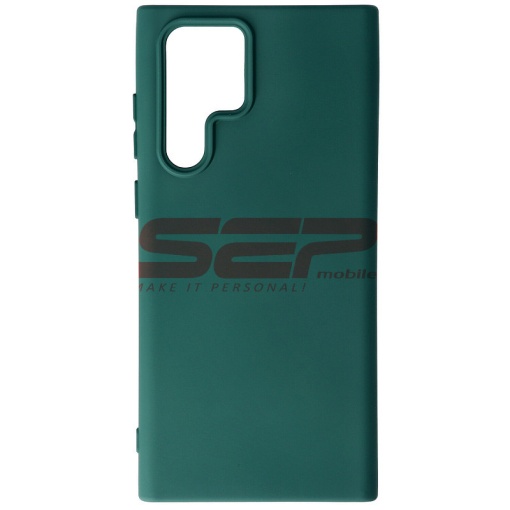 Husa silicon High Copy Samsung Galaxy S22 Ultra Midnight Green