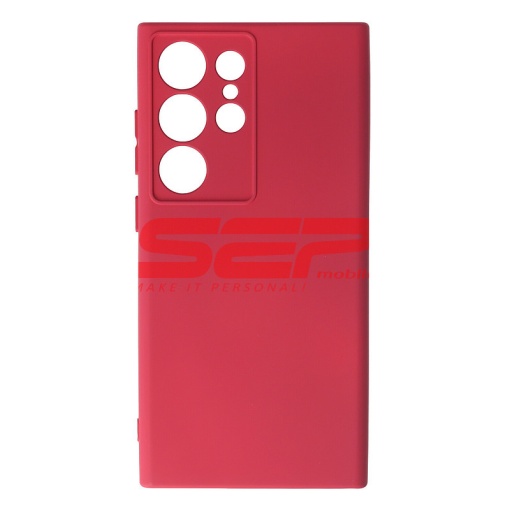 Husa silicon High Copy Samsung Galaxy S24 Ultra Raspberry