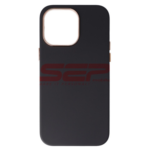 Husa silicon Liquid Cover Apple iPhone 14 Pro Max Black