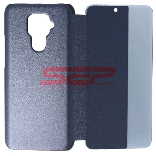 Husa Smart View Flip Huawei Mate 30 Lite Midnight Blue