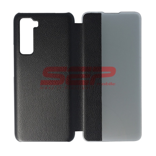 Husa Smart View Flip Huawei P40 Lite 5G / nova 7 SE Black