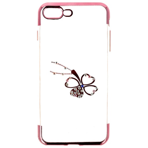 Husa TPU Diamonds Apple iPhone 8 Plus CLOVER