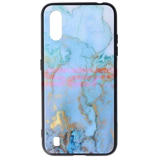 Husa TPU & Glass Samsung Galaxy A01 Design 02