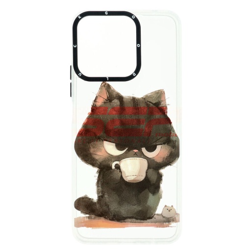 Husa TPU+PC Creative Case Honor 200 smart Angry Cat
