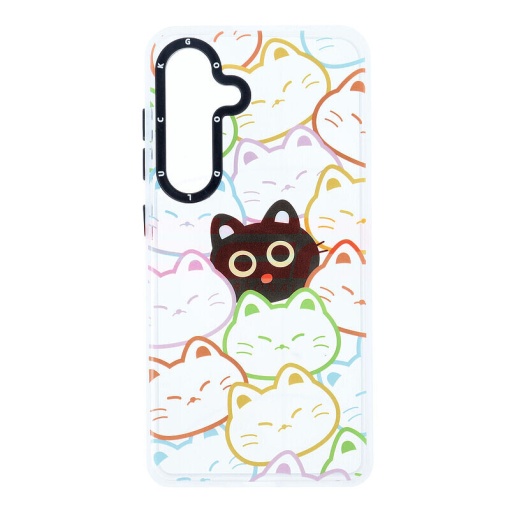 Husa TPU+PC Creative Case Samsung Galaxy S25 Plus Meow