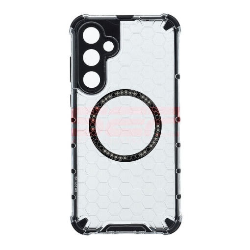 Husa TPU+PC Honeycomb Magsafe Samsung Galaxy A35 Clear