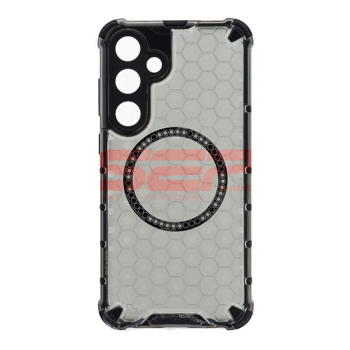 Husa TPU+PC Honeycomb Magsafe Samsung Galaxy S24 Plus Black