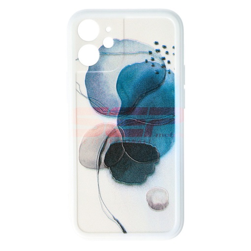 Husa TPU Vintage Leaves Apple iPhone 12 mini Design 01